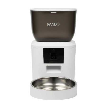 เครื่องให้อาหารอัตโนมัติ PANDO ขนาด 4 ลิตร (พร้อมกล้องวิดีโอ)_0